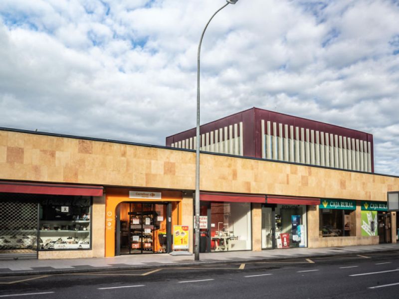 fachada estación de autobuses de Salamanca fachada estación de autobuses de Salamanca