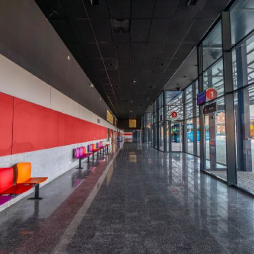 Dársenas estación de autobuses de Salamanca